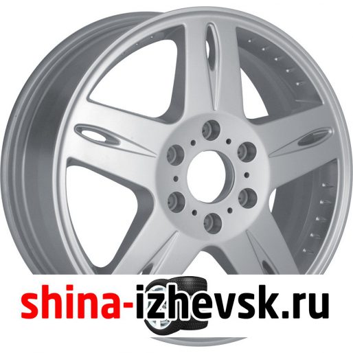 Колесный диск Replay VV70 6.5xR17 6×130 ET62 DIA84.1 серебристый в Ижевске